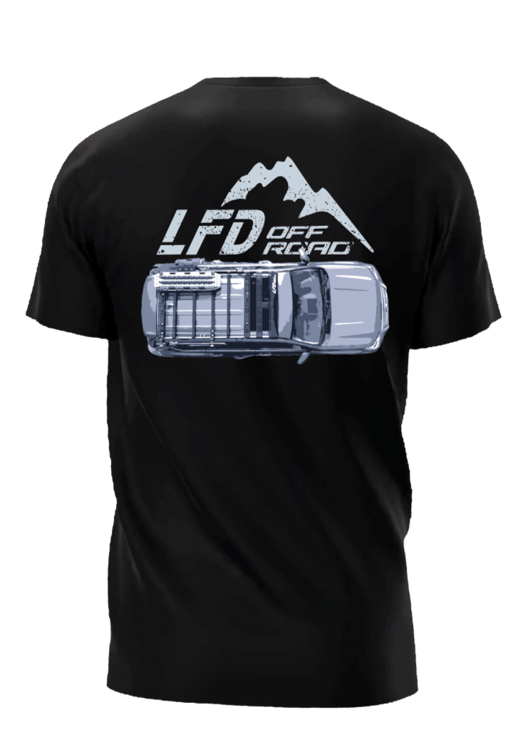LFD Logo T-Shirt - Next Level Black / X-Large