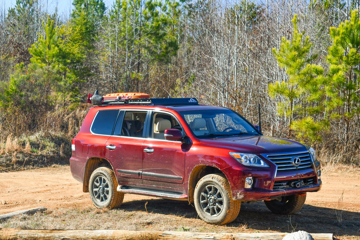 3/4 Roof Rack - Stainless Steel - LC200 and LX570 - Side Rails Only