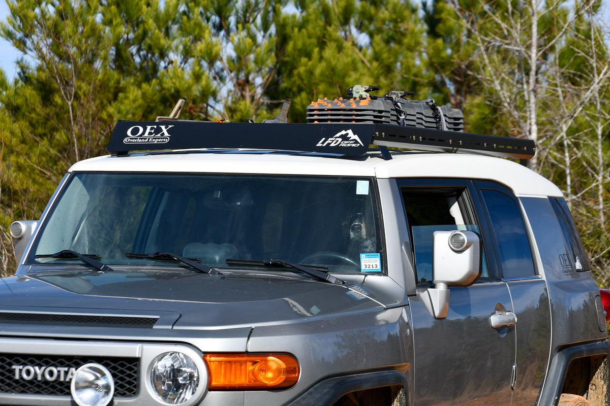 FJ Cruiser Roof Rack - Collab w/ Orange Boxx Fabrication – LFD Off Road