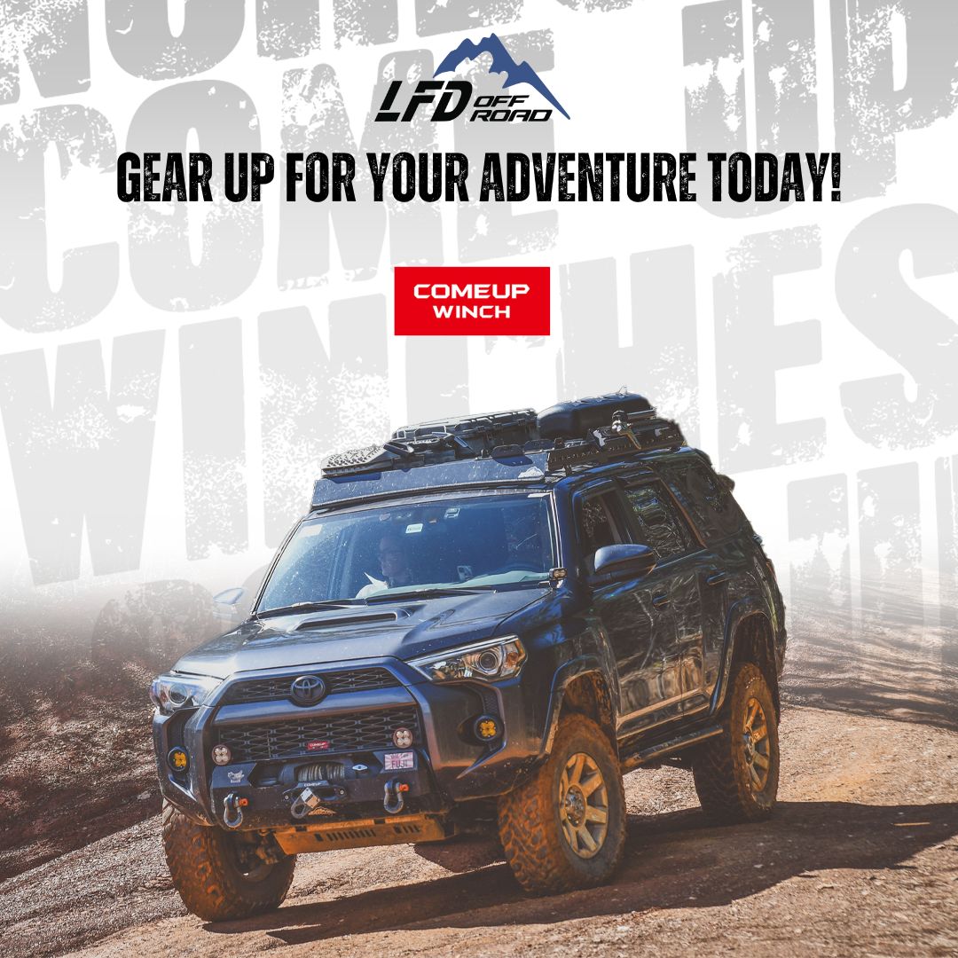 ComeUp Winches Now Available at LFD Off Road