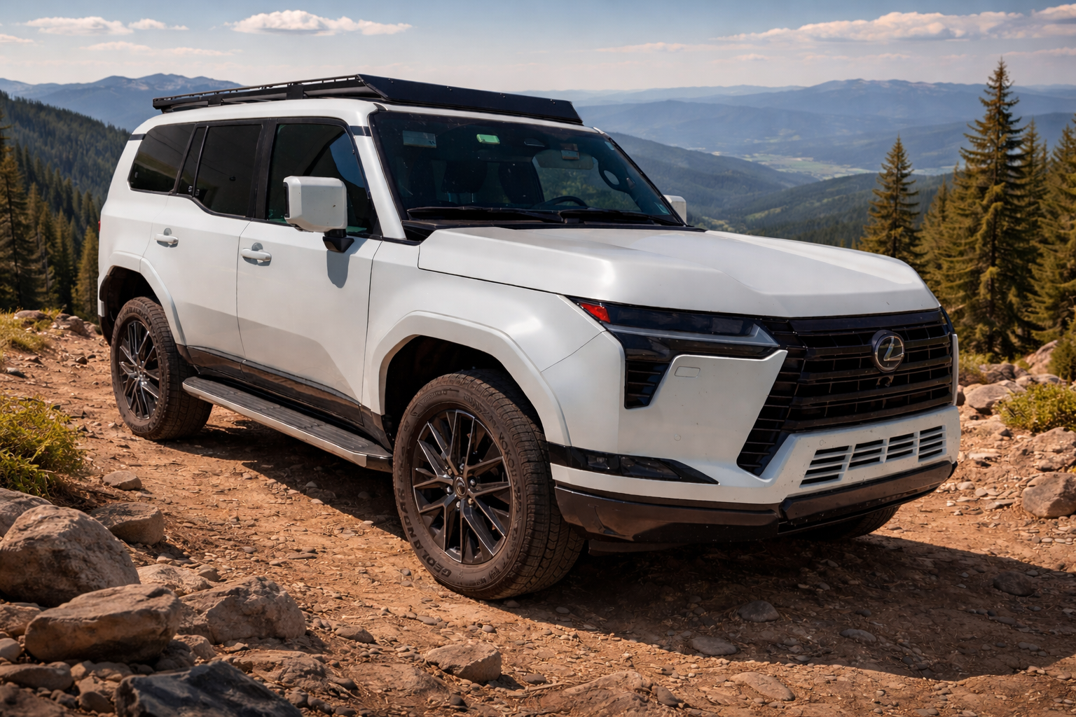 NEW: Low Profile Roof Rack for the Lexus GX550