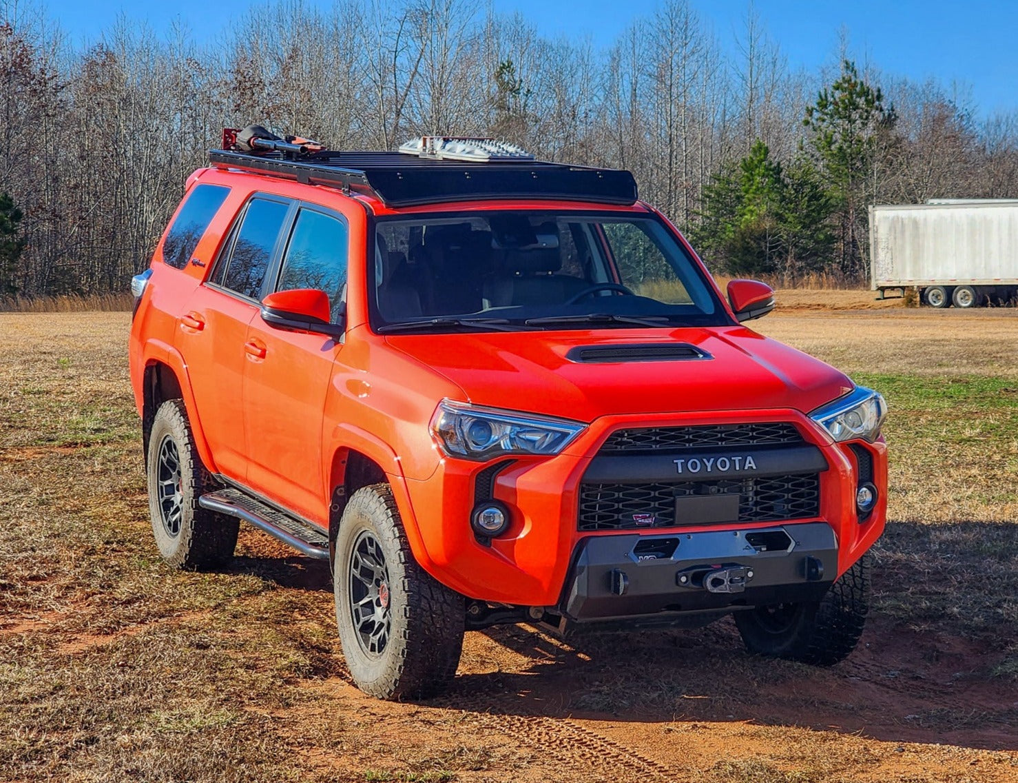 Ruggedized Aluminum Low Profile Rack - 5th Gen 4Runner