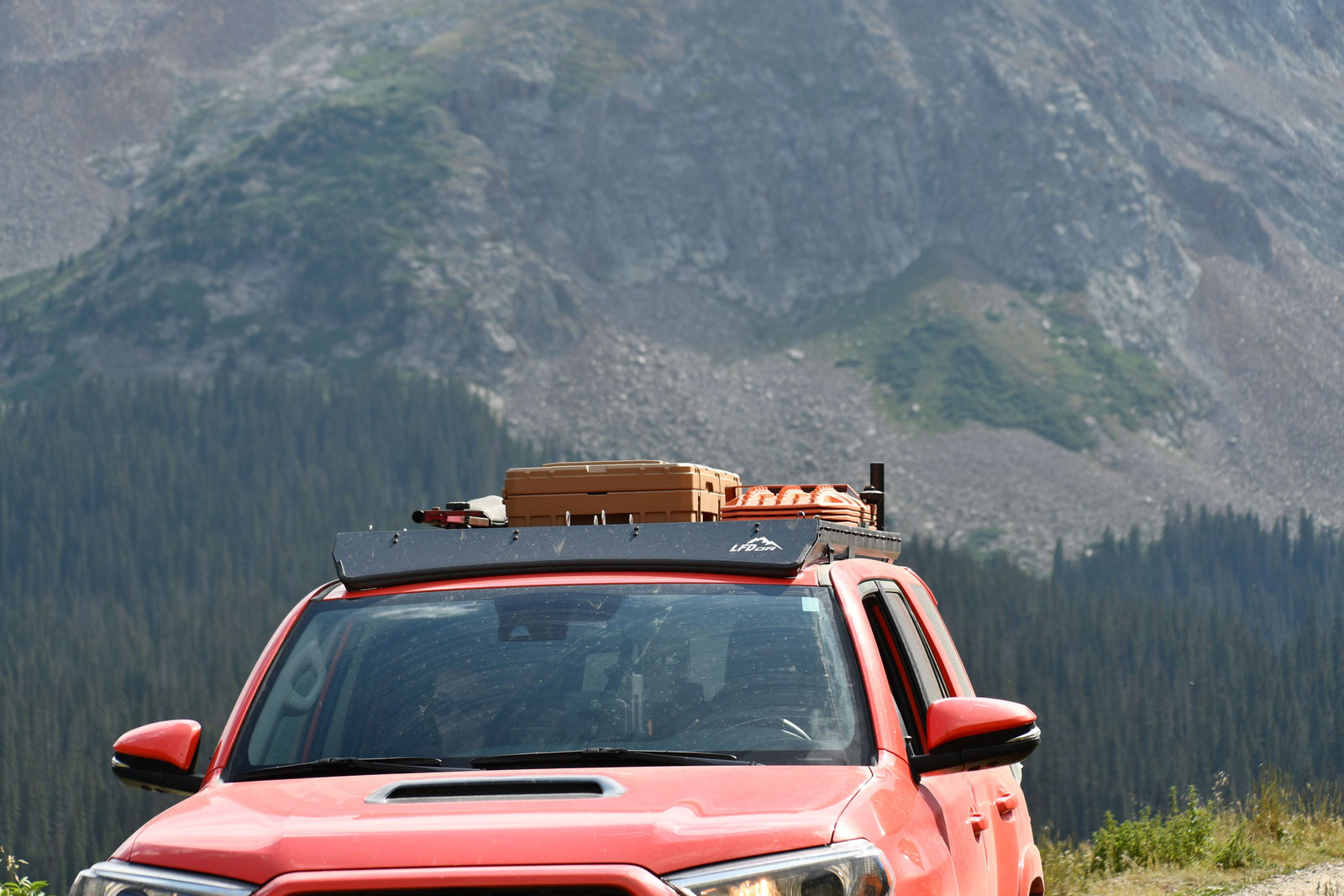 Ruggedized Aluminum Low Profile Rack - 5th Gen 4Runner