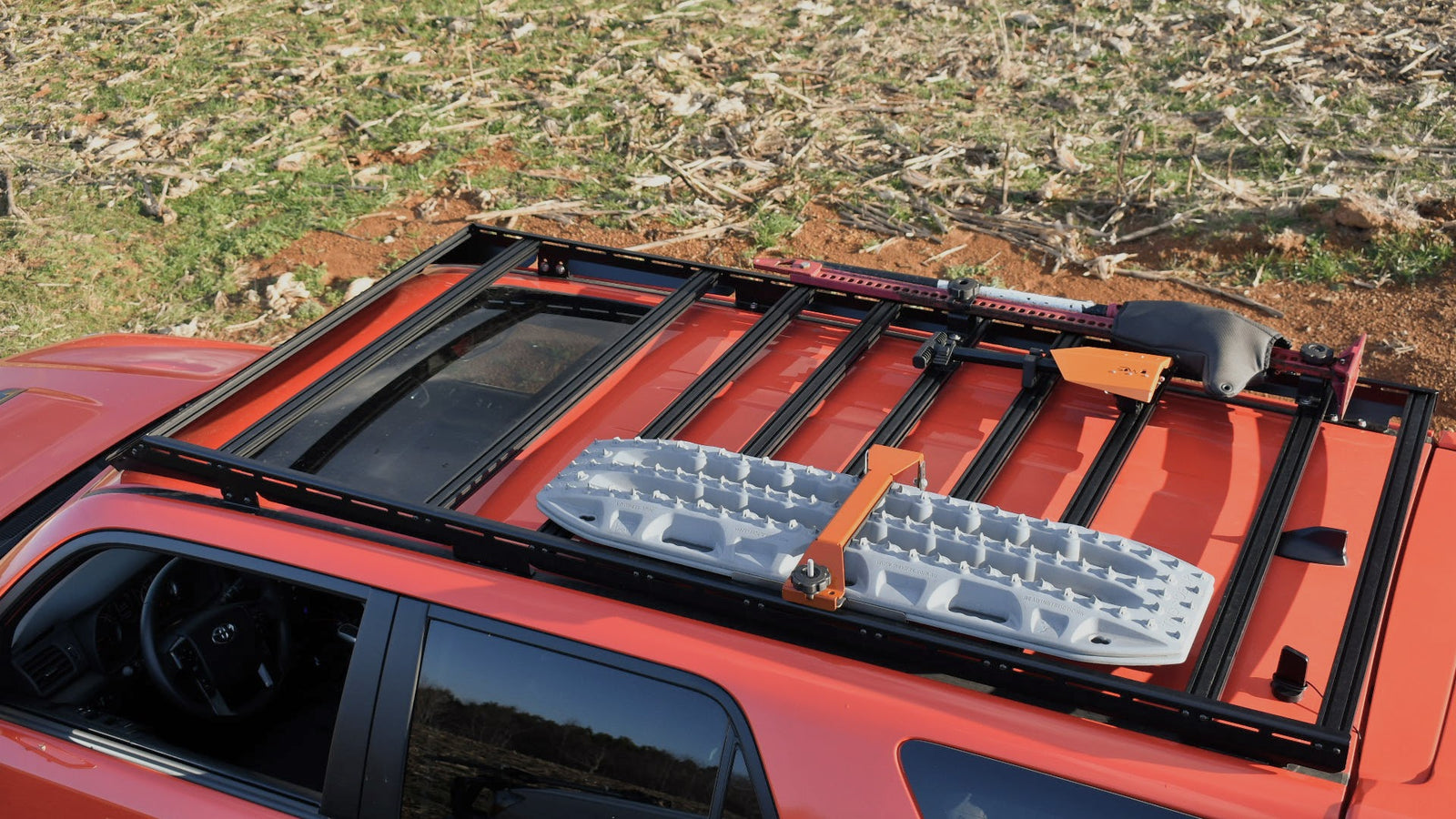 Ruggedized Aluminum Low Profile Rack - 5th Gen 4Runner