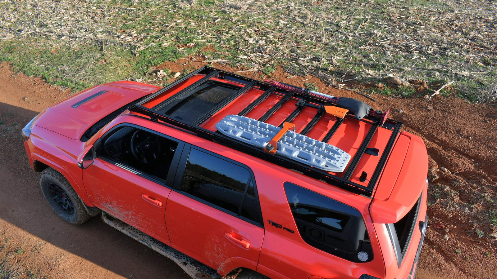 Ruggedized Aluminum Low Profile Rack - 5th Gen 4Runner