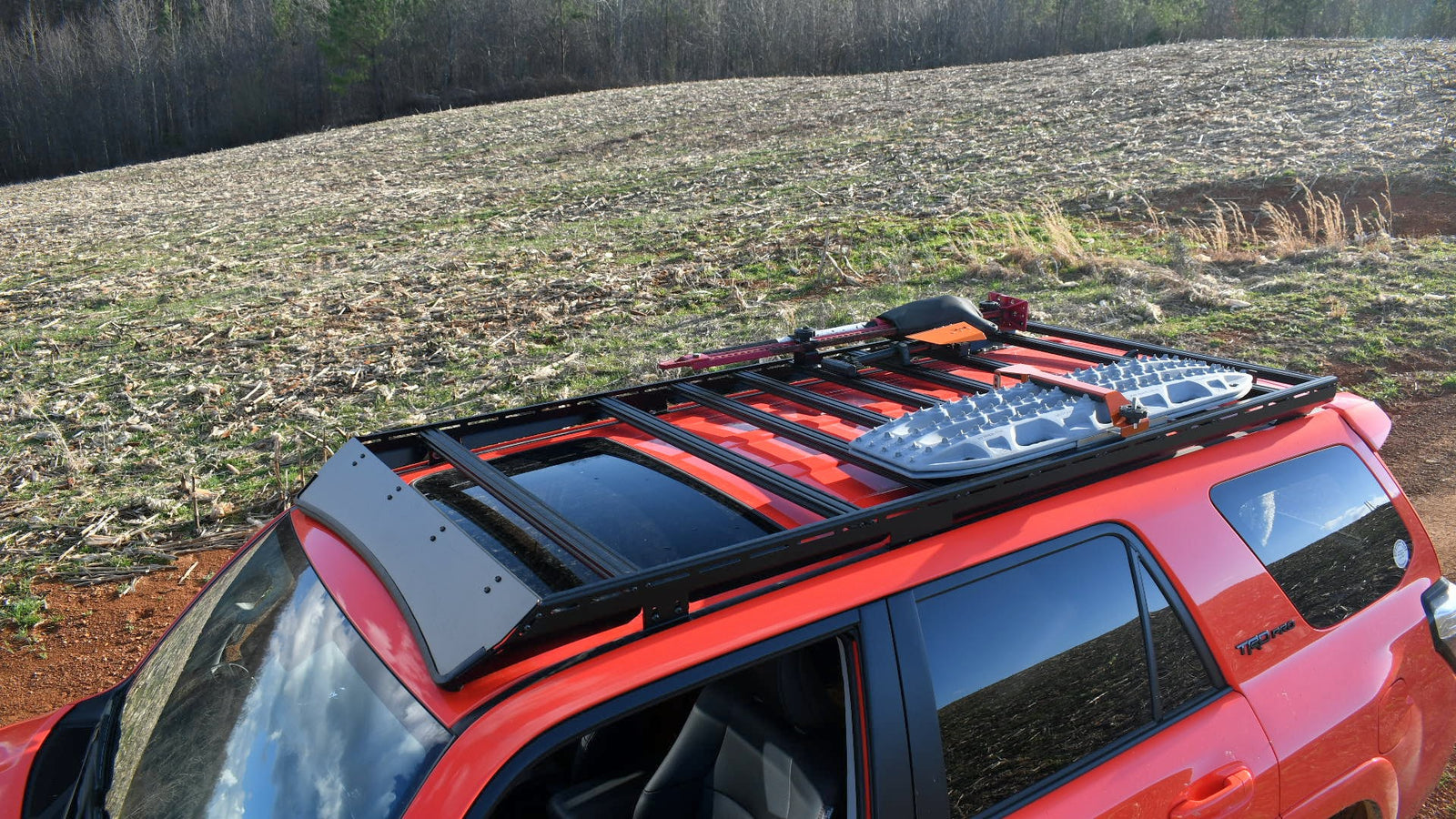 Ruggedized Aluminum Low Profile Rack - 5th Gen 4Runner