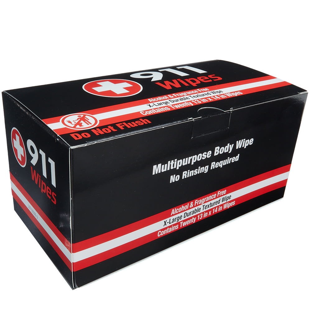 911 Wipes - Box of 20