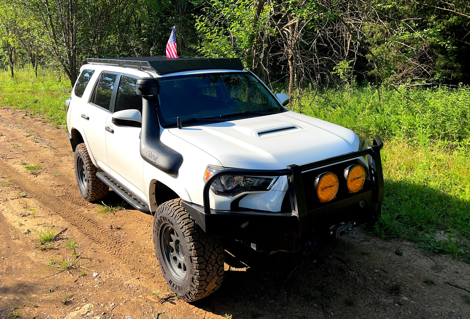 Ruggedized Aluminum Low Profile Rack - 5th Gen 4Runner