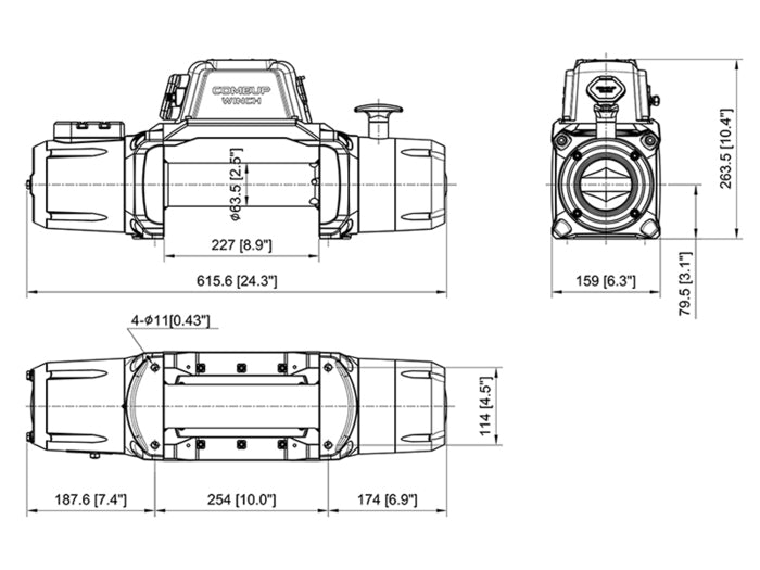 SOLO 9.5rs Winch