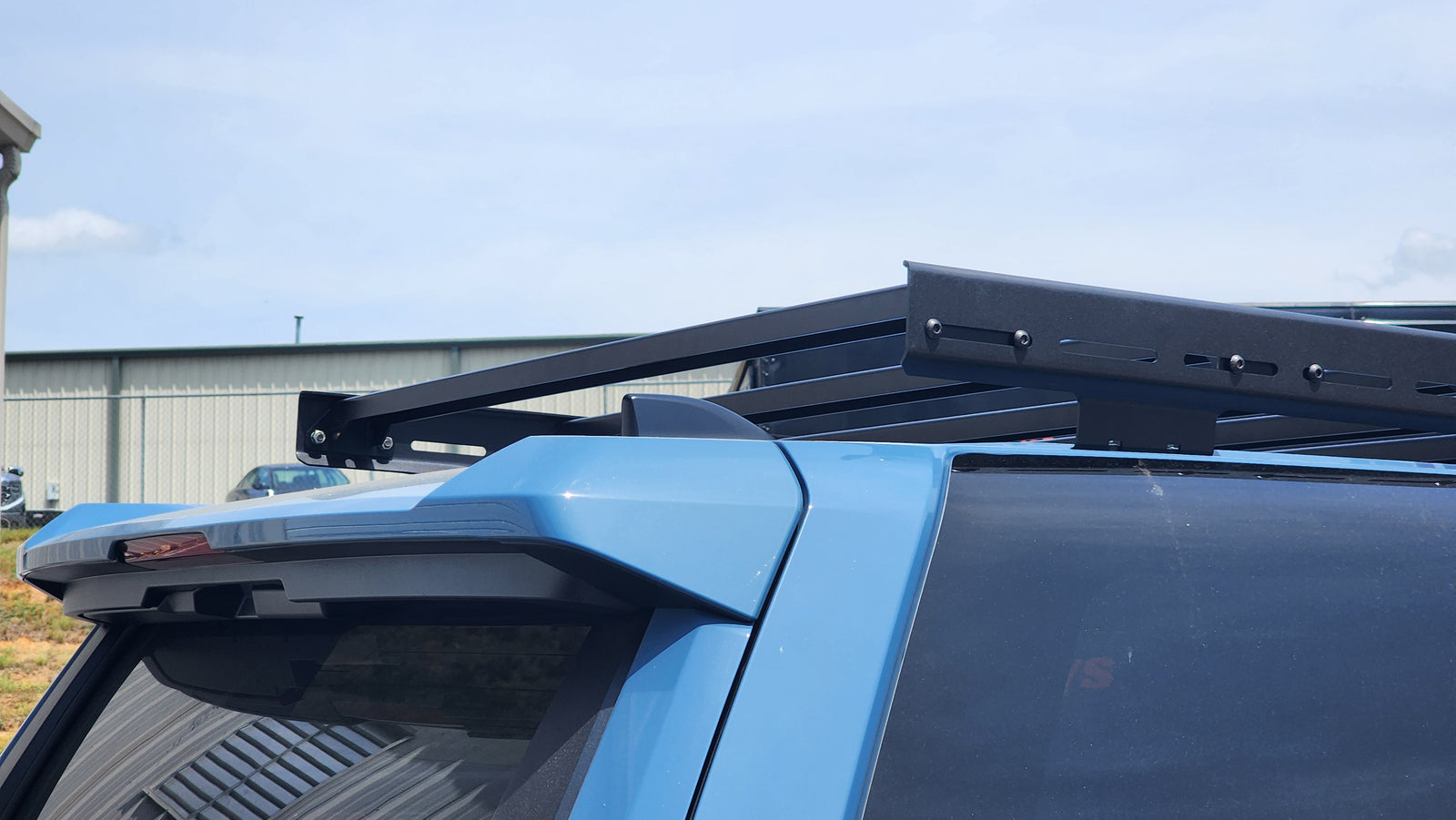 6th Gen Toyota 4Runner with LFD roof rack close up