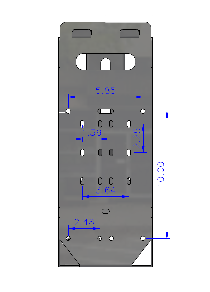 Single Jerry Can Mount - Universal