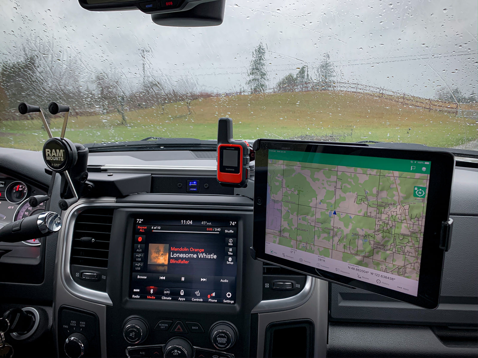 Ram Trucks 2013-2018 Powered Accessory Mount (RAMPAM)