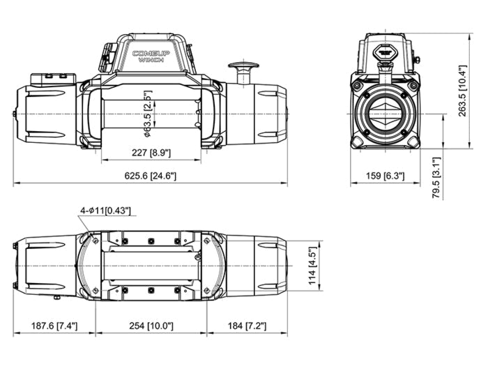 SOLO 12.5rs Winch