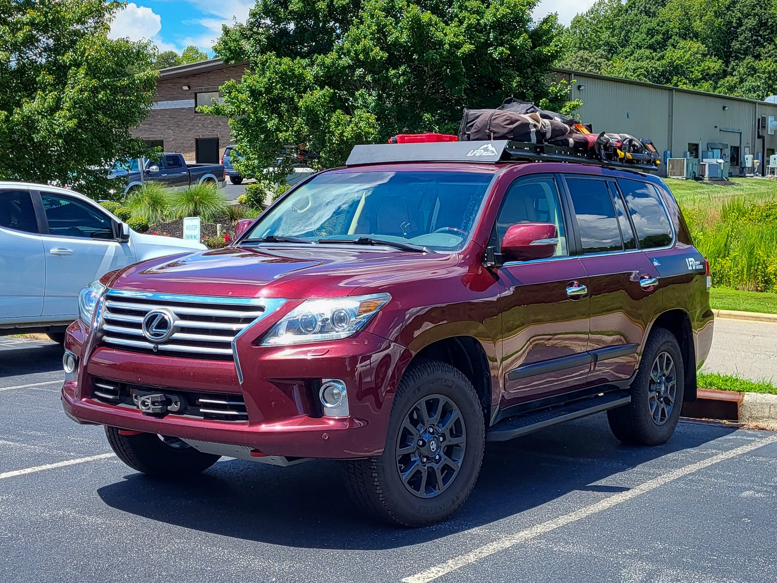 Full Stainless Steel Roof Rack - Land Cruiser 200