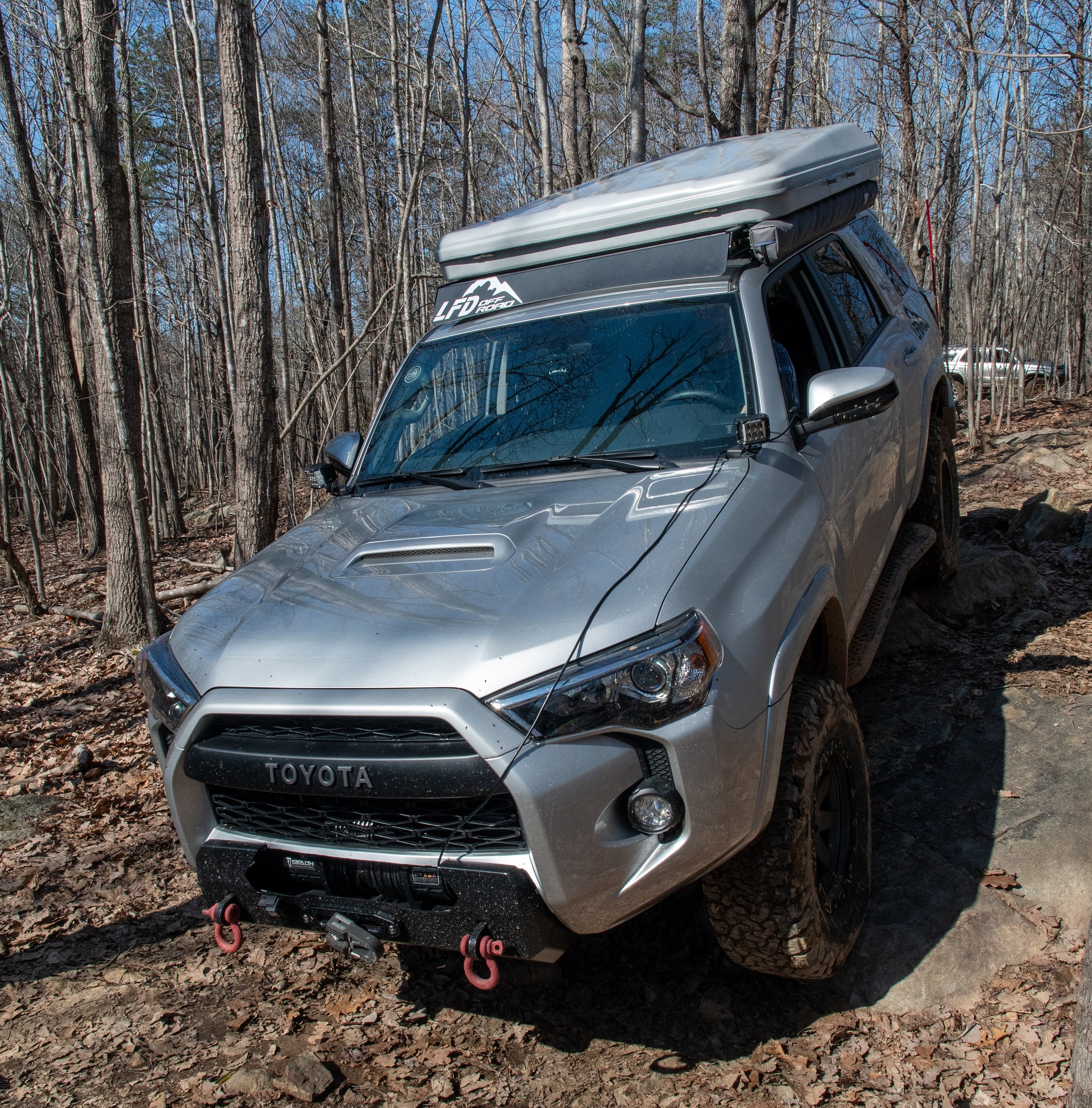 Full Rack Curved Front Crossbar - 5th Gen 4Runner