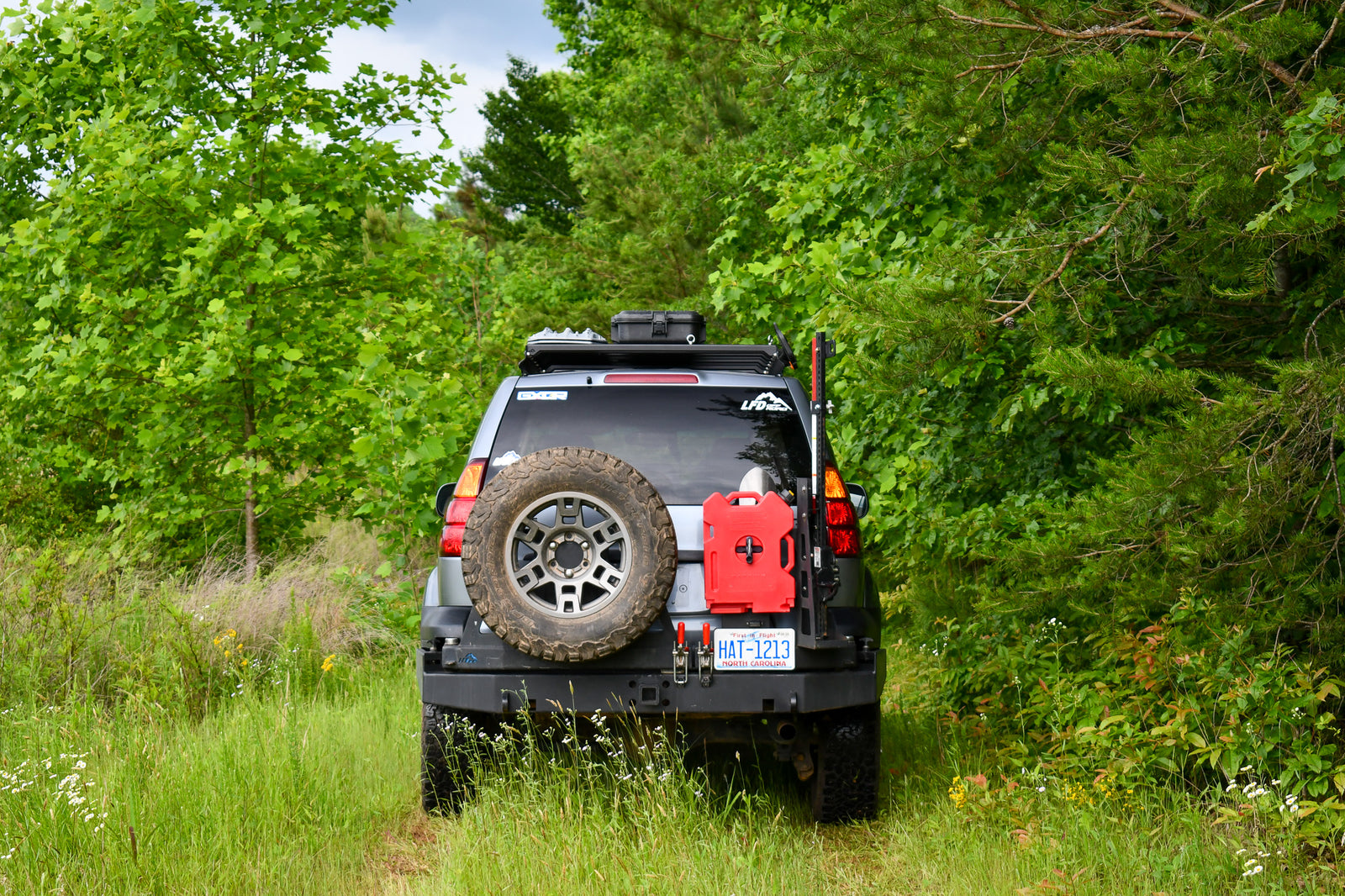 High Clearance Dual Swing Rear Bumper - GX470