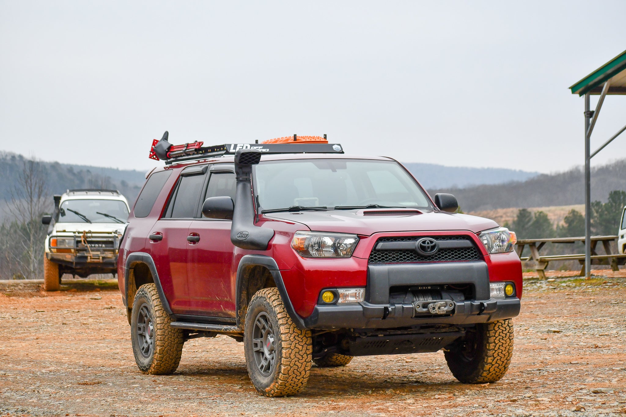 Adjustable Hidden Winch Mount with Recovery Points - 5th Gen 4Runner