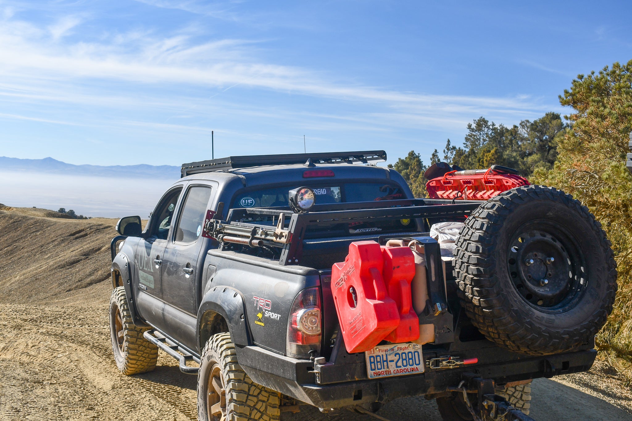 Bed Rack for Short Bed - 2nd and 3rd Gen Tacoma