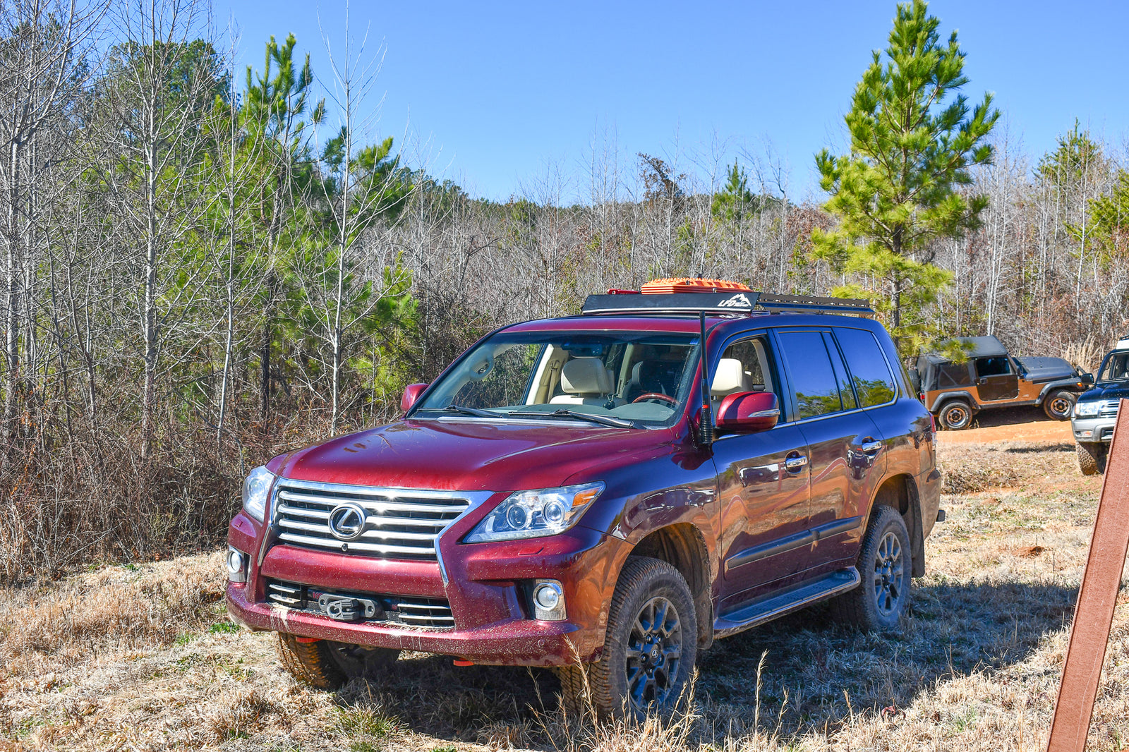 3/4 Stainless Steel Roof Rack - LX570