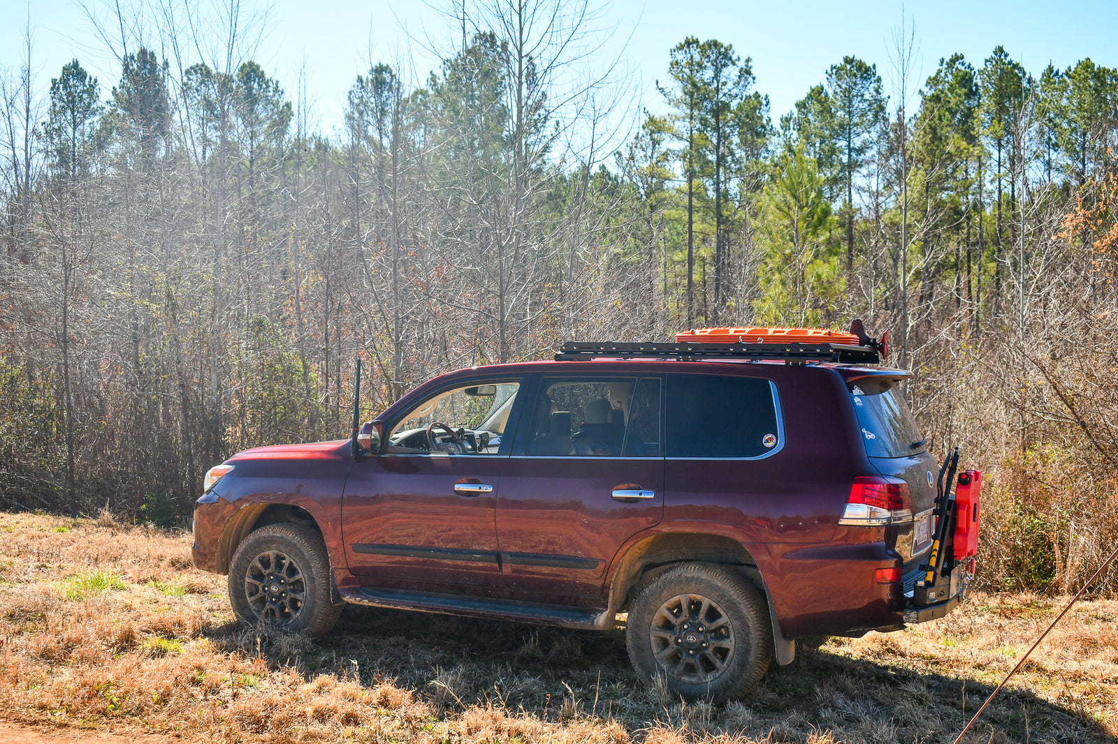 3/4 Stainless Steel Roof Rack - LX570