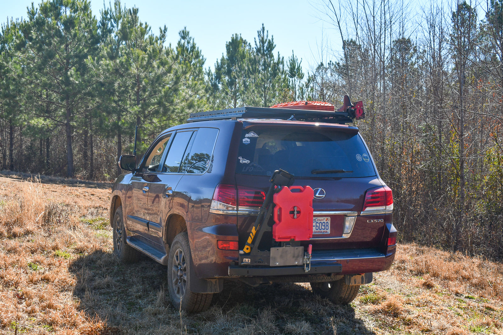 3/4 Stainless Steel Roof Rack - LX570