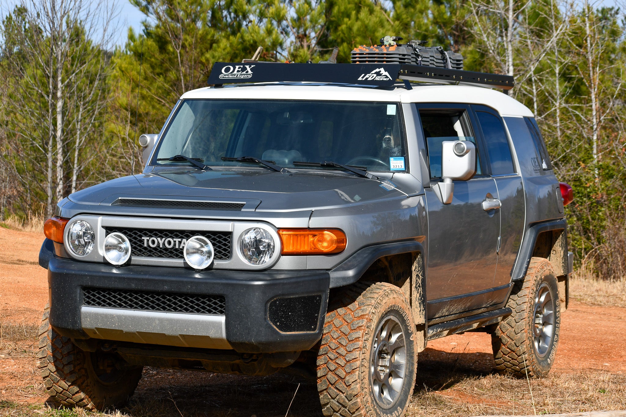 FJ Cruiser Roof Rack - Collab w/ Orange Boxx Fabrication