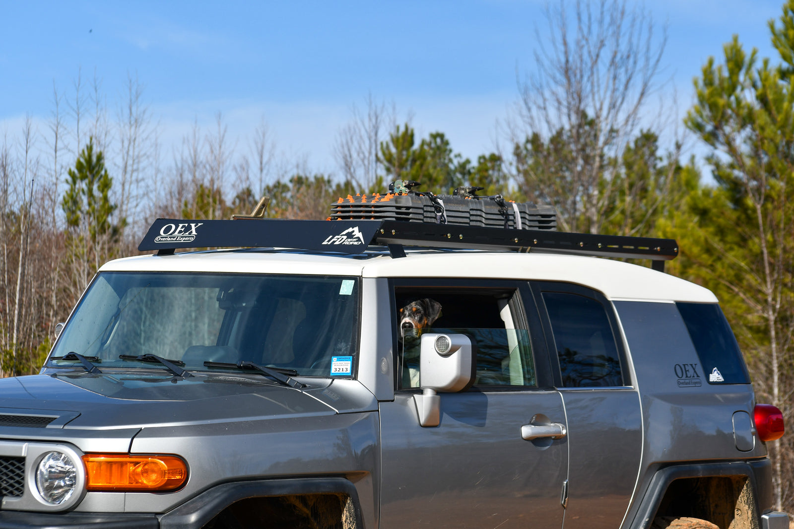 FJ Cruiser Roof Rack - Collab w/ Orange Boxx Fabrication