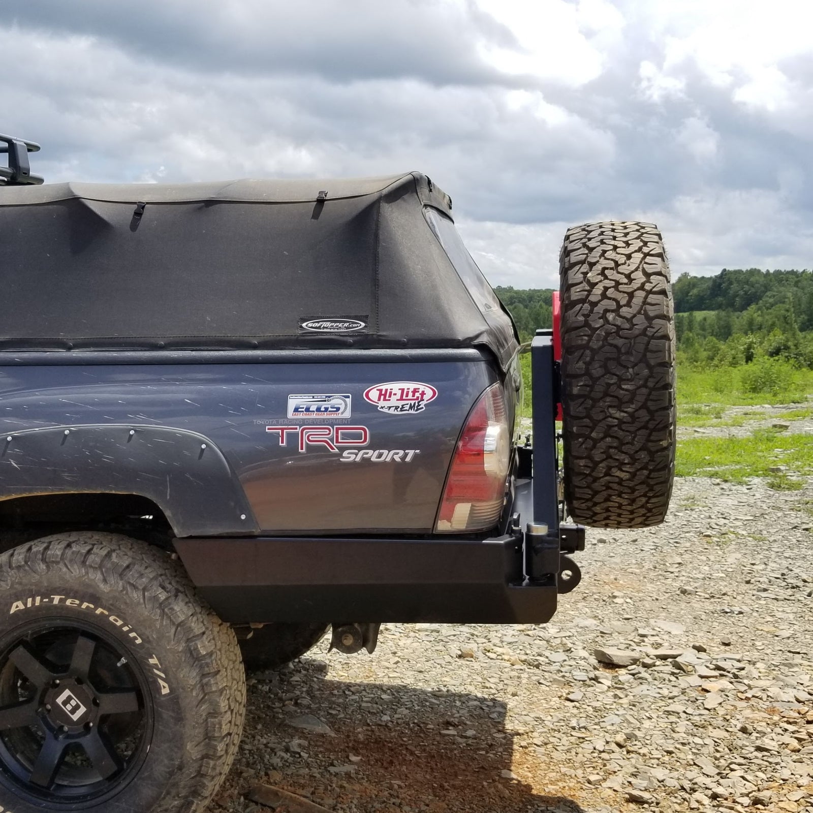 High Clearance Rear Bumper - 2nd Gen Tacoma