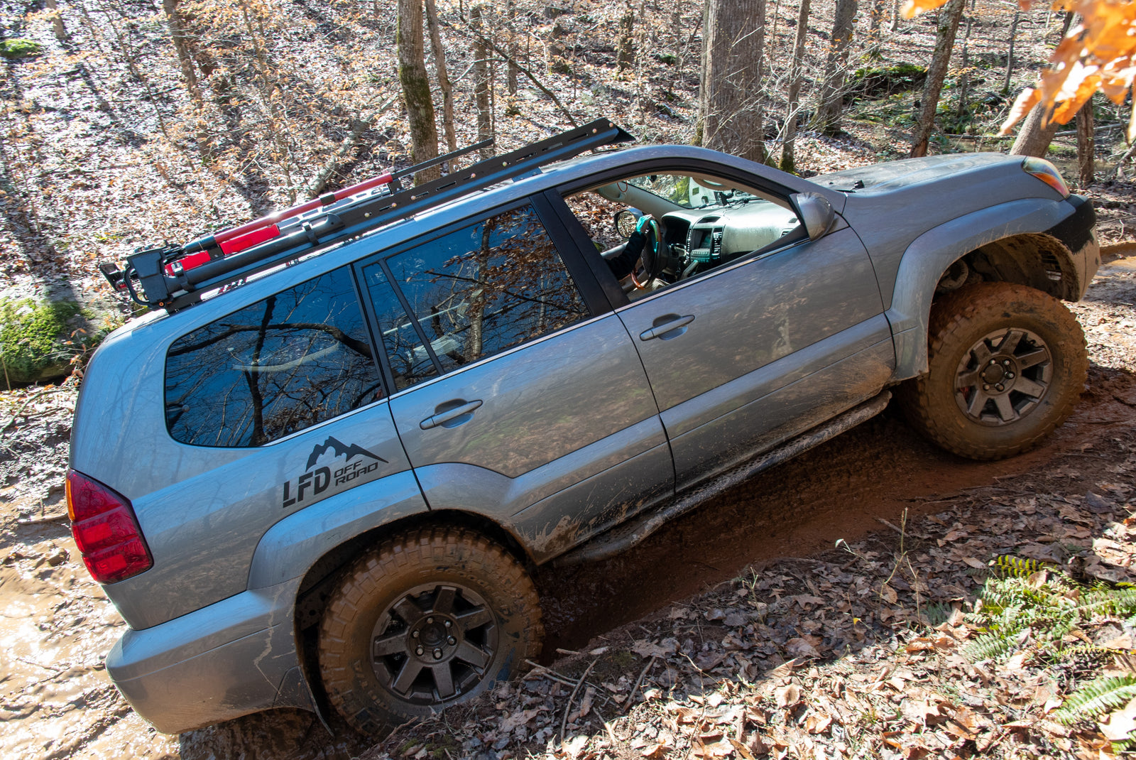 LFD Off Road Rock Sliders — GX470