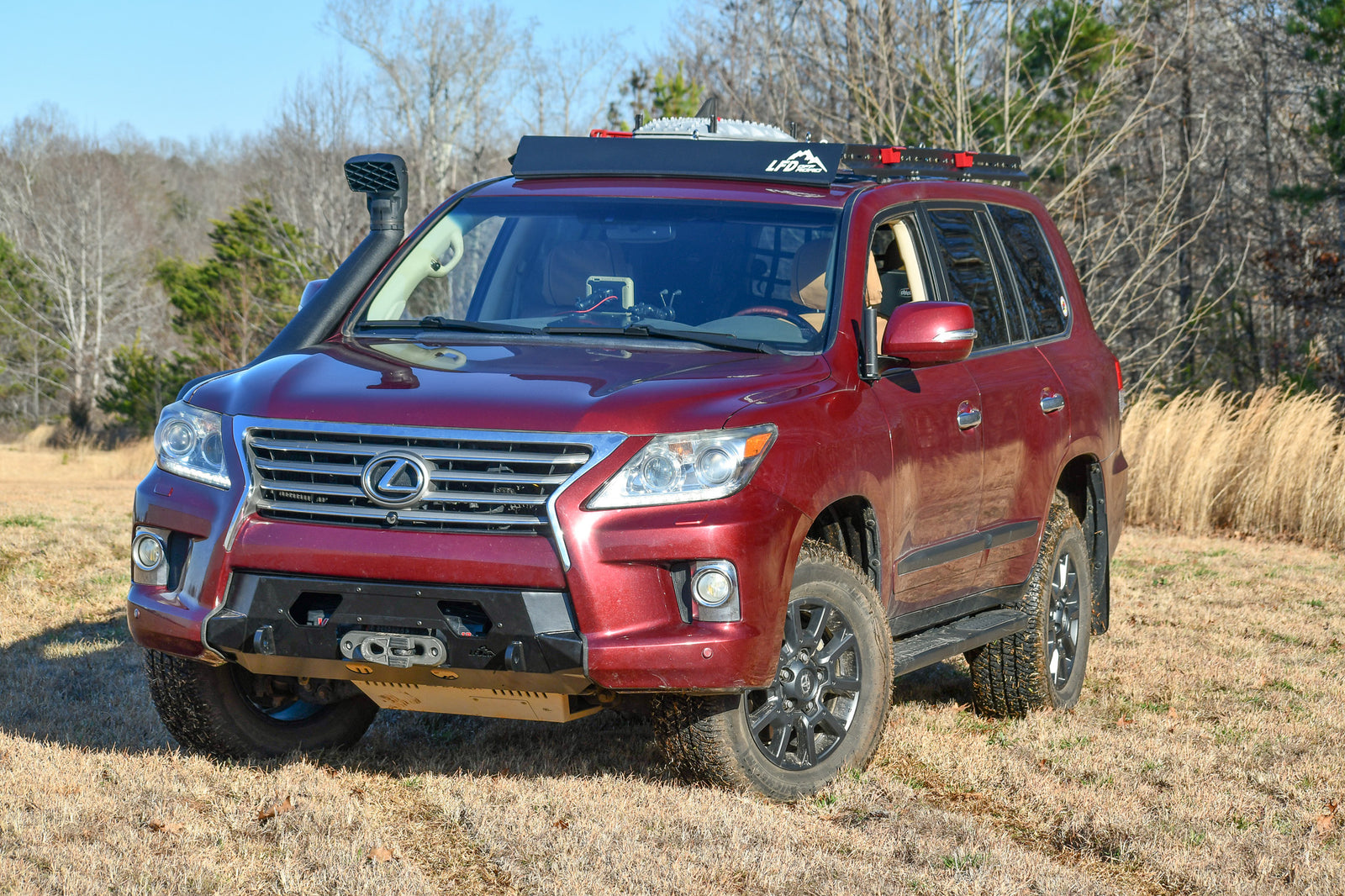 TrailSeries Front Winch Bumper - LX570 (2013-2015 Only)