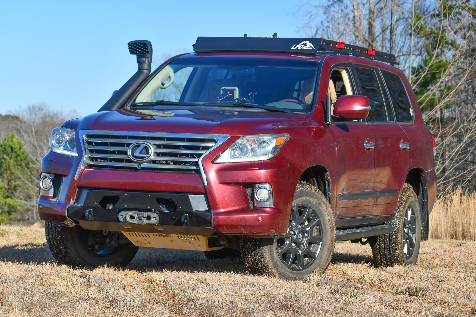 TrailSeries Front Winch Bumper - LX570 (2013-2015 Only)