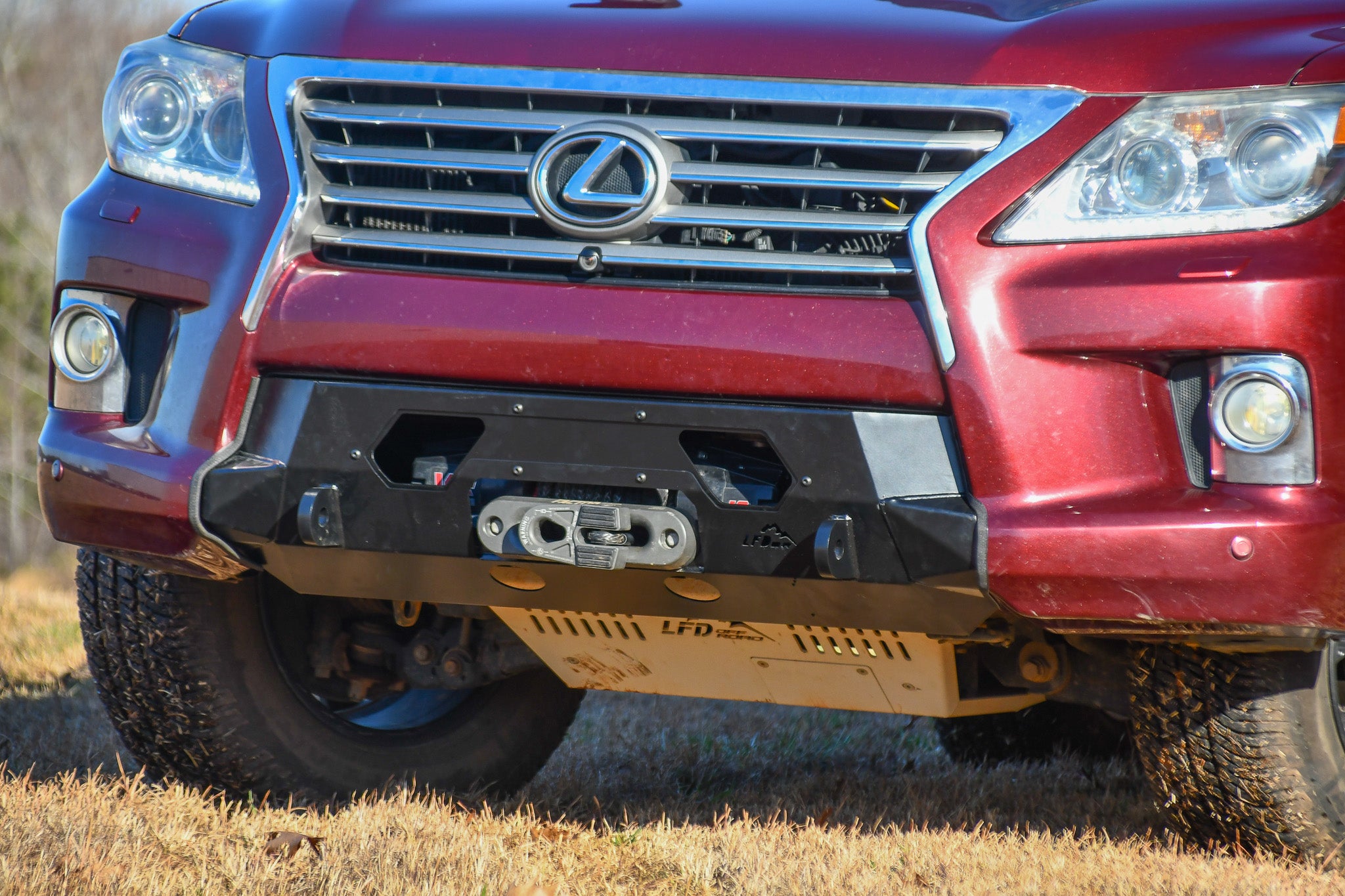 TrailSeries Front Winch Bumper - LX570 (2013-2015 Only)