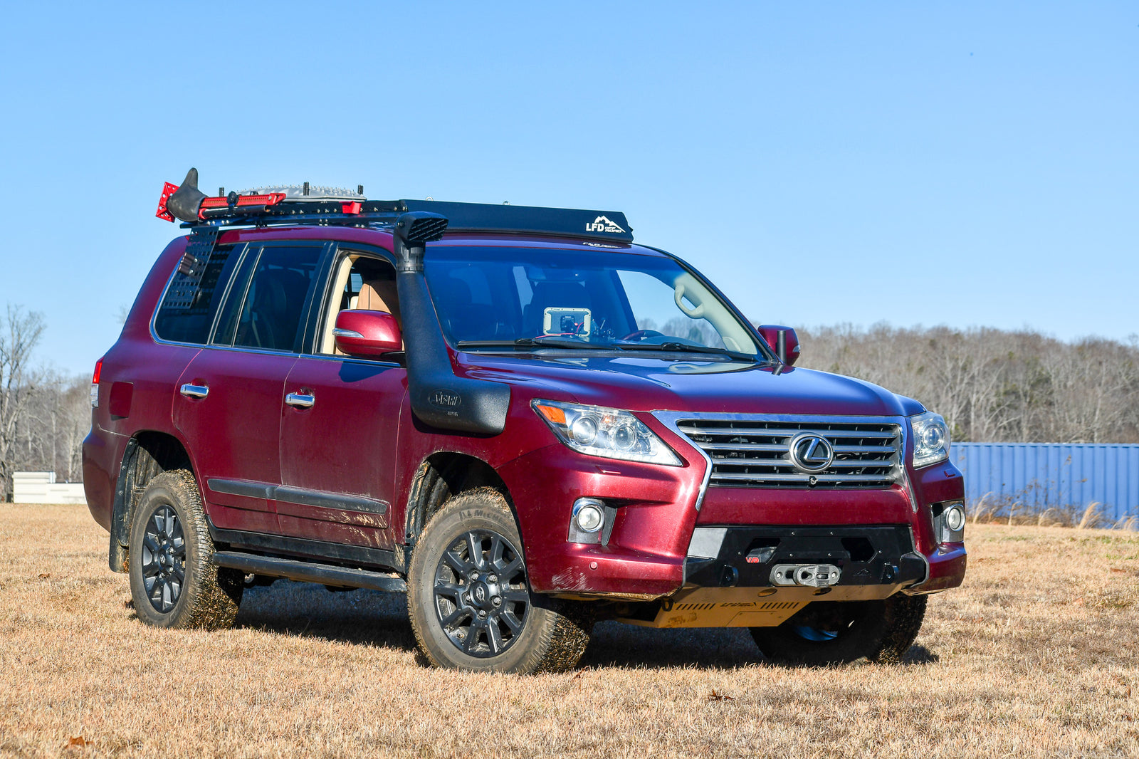 TrailSeries Front Winch Bumper - LX570 (2013-2015 Only)