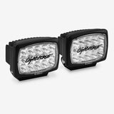 Lightforce STRIKER LED DRIVING LIGHT - TWIN PACK WITH INSTALLATION KIT